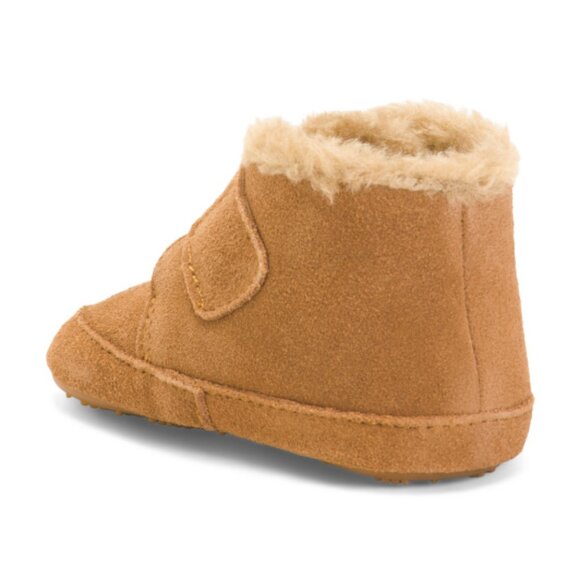 NEW  OLD SOLES Unisex Suede Shoofly Booties for Baby Toddler 1225 3m2 - Picture 2 of 3